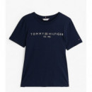 TOMMY HILFIGER - Reg Corp Logo C-nk Ss - C1G - F|WW0WW40276/C1G