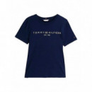 TOMMY HILFIGER - Reg Corp Logo C-nk Ss - C1G - F|WW0WW40276/C1G