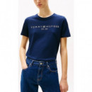 TOMMY HILFIGER - Reg Corp Logo C-nk Ss - C1G - F|WW0WW40276/C1G