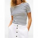 TOMMY HILFIGER - NEW SLIM CODY C-NK SS - 03L - F|WW0WW40587/03L