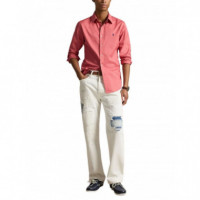 Polo RALPH LAUREN - Woven-sport Shirt-shirt - Adirondack Berry - 710B20512007/ADIRONDACK Berry