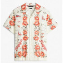 TOMMY HILFIGER - IC CATALINA PRINTED SHIRT - 0F4 - F|MW0MW41708/0F4