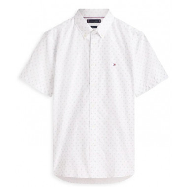 TOMMY HILFIGER - FLEX POPLIN PRT RF BD S/S - 0K4 - F|MW0MW43140/0K4