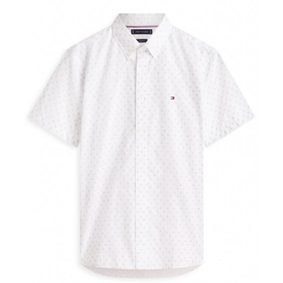 TOMMY HILFIGER - FLEX POPLIN PRT RF BD S/S - 0K4 - F|MW0MW43140/0K4
