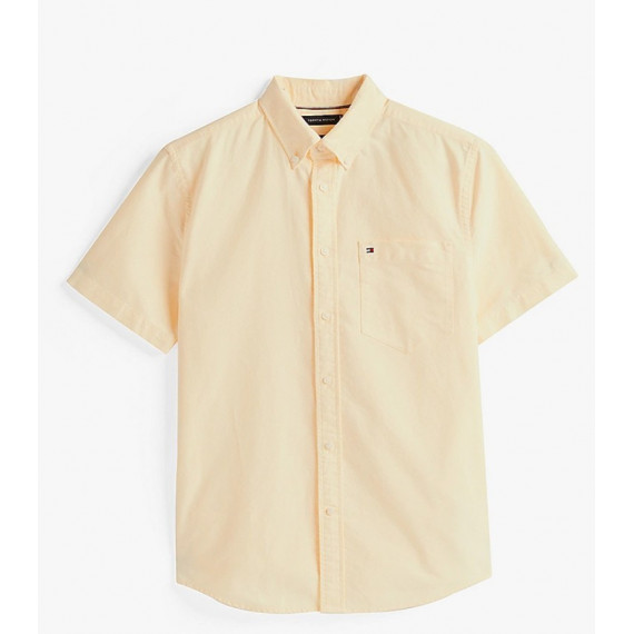 TOMMY HILFIGER - HERITAGE OXFORD RF SHIRT S/S - ZF0 - F|MW0MW36272/ZF0