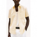 TOMMY HILFIGER - HERITAGE OXFORD RF SHIRT S/S - ZF0 - F|MW0MW36272/ZF0
