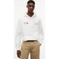 TOMMY HILFIGER - Th X CF1 Varsity Graphic Hoodie - Ybr - F|MN0MN00099/YBR