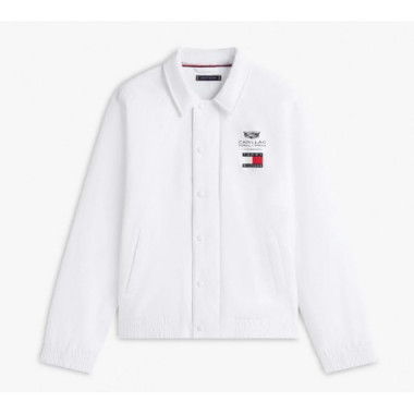 TOMMY HILFIGER - Th X CF1 Chevron Coach Jacket - Ybr - F|MN0MN00077/YBR