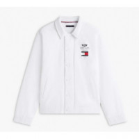 TOMMY HILFIGER - Th X CF1 Chevron Coach Jacket - Ybr - F|MN0MN00077/YBR