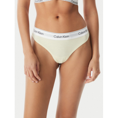 Tanga CALVIN KLEIN Amarillo Pastel