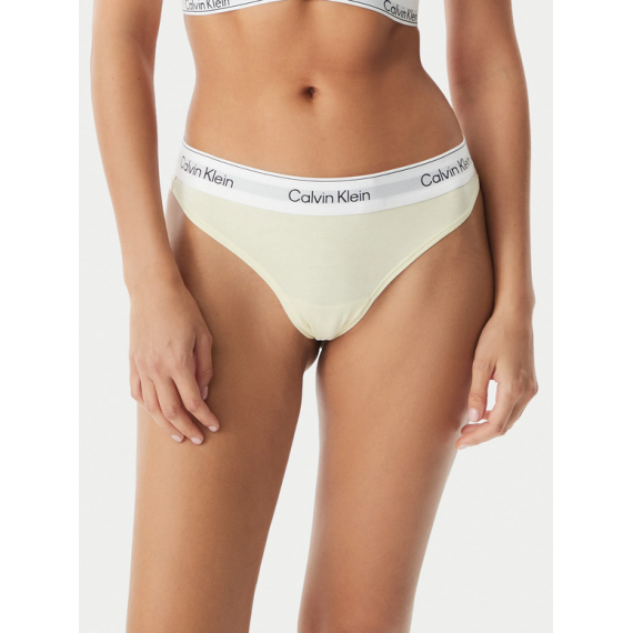 Tanga CALVIN KLEIN Amarillo Pastel