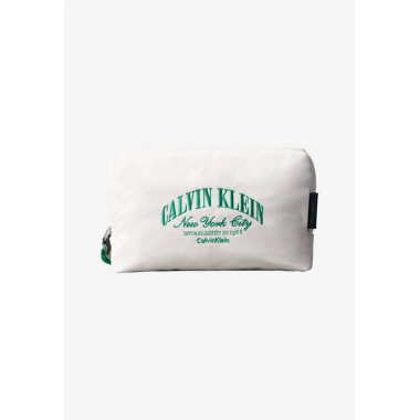 Pouch Calvin Klein Graphic blanco