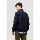 Chaquetas Hombre Chaqueta Harrington G9 BARACUTA Cloth Navy