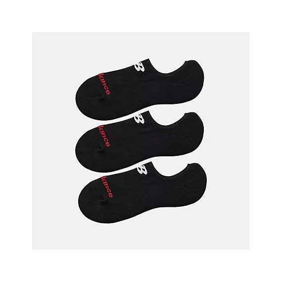Nb Everyday Ultra Low No Show 3 Pairs Bk  NEW BALANCE