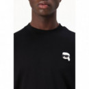 T-SHIRT CREWNECK NOS BLACK
