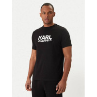 T-shirt Crewneck Nos Black  KARL LAGERFELD