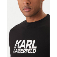 T-shirt Crewneck Nos Black  KARL LAGERFELD