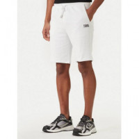 Sweat Shorts White  KARL LAGERFELD