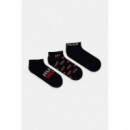 3P As Logo Aop Cc 10277539 01 Black  HUGO