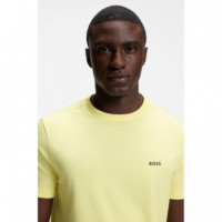Tee 10256064 01 Open Yellow  BOSS