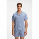 BEACH SHIRT 10268906 01 OPEN BLUE