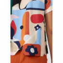 Blusas y Camisas Camisa SUITE13LAB Nyasa Print Cruise