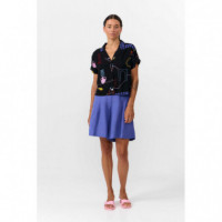 Blusas y Camisas Camisa SUITE13LAB Nyasa Print Holiday