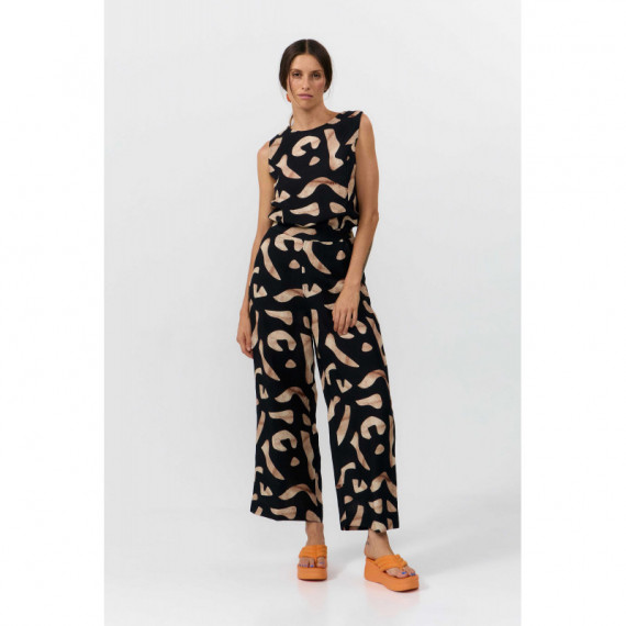 Pantalones Mujer Pantalón SUITE13LAB Hatta Print Stones