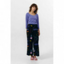 Pantalones Mujer Pantalón SUITE13LAB Hatta Print Holiday