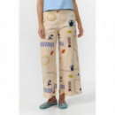 Pantalones Mujer Pantalón SUITE13LAB Ulla Print Holiday