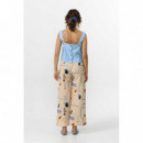 Pantalones Mujer Pantalón SUITE13LAB Ulla Print Holiday