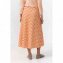 Faldas Falda SUITE13LAB Belen Check Orange