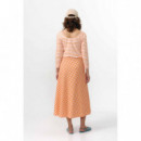 Faldas Falda SUITE13LAB Belen Check Orange