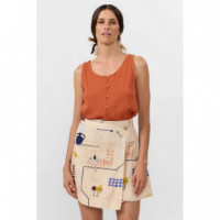 Faldas Falda SUITE13LAB Polo Print Holiday