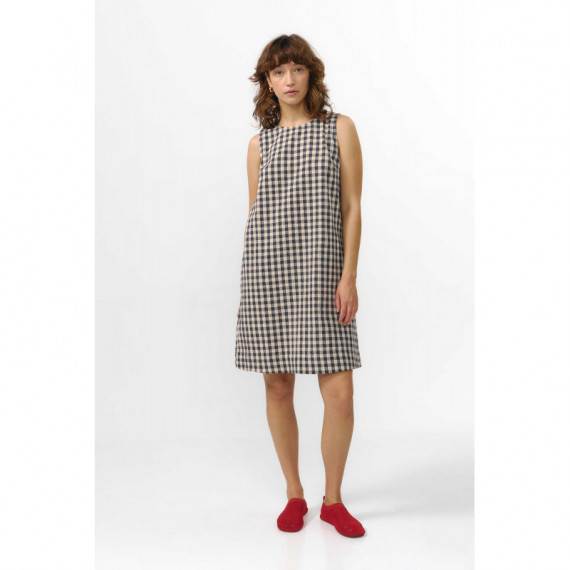 Vestidos Vestido SUITE13LAB Lena Check Grey