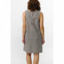 Vestidos Vestido SUITE13LAB Lena Check Grey