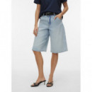 Bermudas Bermuda VERO MODA Silo Mr Denim Jorts Mix Light Blue