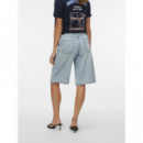 Bermudas Bermuda VERO MODA Silo Mr Denim Jorts Mix Light Blue