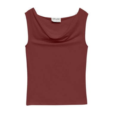 Camisetas Mujer Camiseta VERO MODA Aware Russet Brown