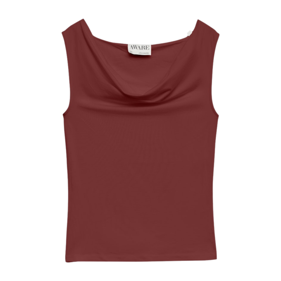 Camisetas Mujer Camiseta VERO MODA Aware Russet Brown