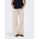Pantalones Mujer Pantalón ONLY Bruxelles Moonbeam