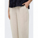 Pantalones Mujer Pantalón ONLY Bruxelles Moonbeam