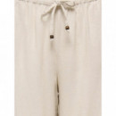 Pantalones Mujer Pantalón ONLY Bruxelles Moonbeam
