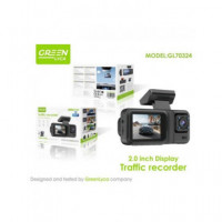 GREEN LYCA Camara Coche Dashcam con Pantalla 2.0" Wifi GL70324 Micro Sd