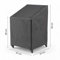Funda para Sillas Apilables 67X67X110 Cm Platinum® AEROCOVER