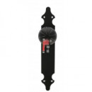 Pomo Con Placa Lisa Negro 280 X 45 Mm - Modelo 18