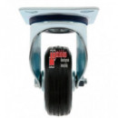 Rueda De Goma Negra - 80 Mm - Modelo 2522