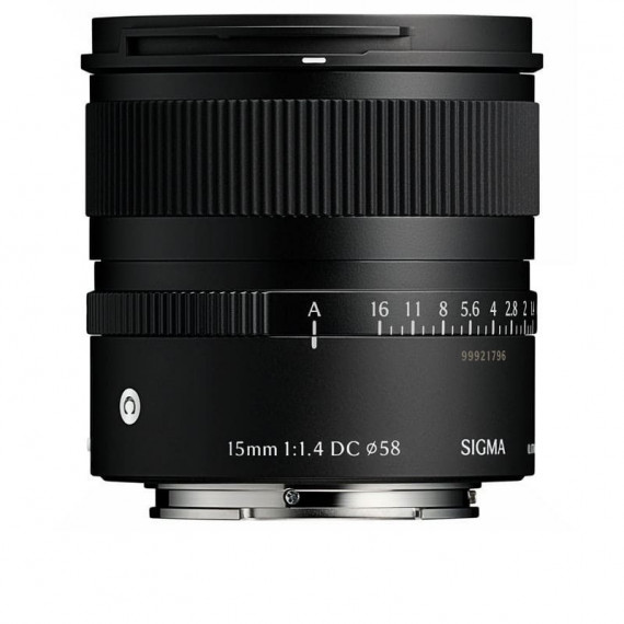 SIGMA Objetivo 15MM F1.4 Dc (c) para Canon Rf