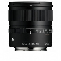 SIGMA Objetivo 15MM F1.4 Dc (c) para Canon Rf