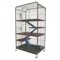 ICA Huron Jaula Cuatro Alturas 79X52X140 Cm
